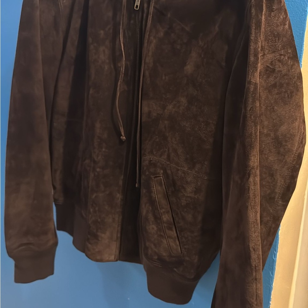 Danier Dark Brown Leather Jacket